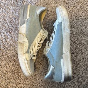Dolce vita Zina denim & silver sneaker